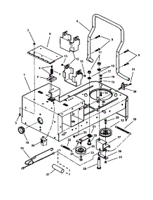 Rear Frame parts for Snapper Rear-Engine Riding Mower HZS18482BVE from AppliancePartsPros.com