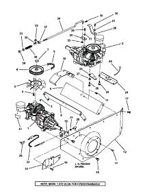 Fender / Transaxle parts for Snapper Rear-Engine Riding Mower HZS18482BVE from AppliancePartsPros.com
