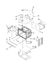 Upper Oven Parts parts for Ikea Electric Wall Oven IBD350DS00 from AppliancePartsPros.com