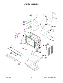 Oven Parts parts for Ikea Electric Wall Oven IBD350DS03 from AppliancePartsPros.com