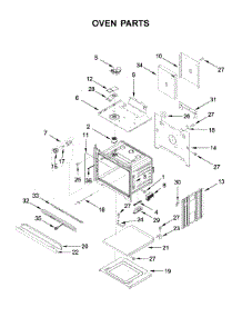 Oven Parts parts for Ikea Electric Wall Oven IBD350DS04 from AppliancePartsPros.com
