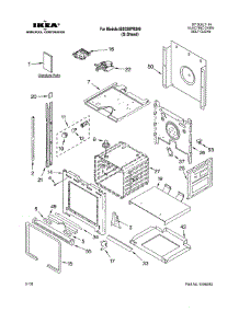 Oven parts for Ikea Electric Wall Oven IBS330PRS00 from AppliancePartsPros.com