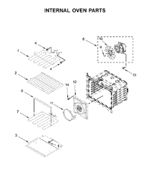 Internal Oven Parts parts for Ikea Electric Wall Oven IBS550DS03 from AppliancePartsPros.com