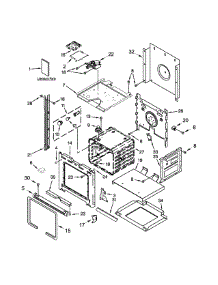 Oven Parts parts for Ikea Electric Wall Oven IBS550PWS01 from AppliancePartsPros.com