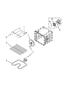 Internal Oven Parts parts for Ikea Electric Wall Oven IBS550PWS01 from AppliancePartsPros.com