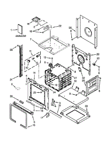 Oven Parts parts for Ikea Electric Wall Oven IBS650PXB01 from AppliancePartsPros.com