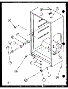 (Esuf16d / P6034587w) (Esuf16dw / P1113101w) parts for Amana Upright Freezer IC2-P3641508W-FRZ from AppliancePartsPros.com