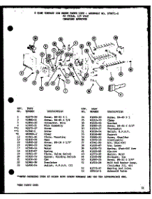8 Cube Compact Ice Maker (Cic-4 / P76213-2W) (Cic-4H / P76213-8W) parts for Amana Bottom-Mount Refrigerator IC3-P7621301W-BM from AppliancePartsPros.com