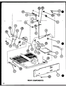Rear Components (Tm18h / P7711005w) (Tm18h / P7711006w) (Tr18h / P7711007w) (Tr18h / P7711008w) (Tc18h / P7711009w) (Tc18h / P7711010w) parts for Amana Top-Mount Refrigerator IC3-P7621301W-TM from AppliancePartsPros.com