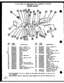 8 Cube Compact Ice Maker (Cic4k / P7621311w) parts for Amana Bottom-Mount Refrigerator IC3K-P7621310W-BM from AppliancePartsPros.com