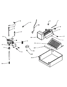 Add-On Ice Maker Assembly For Side By Sides (Ic4r / P1170101w) parts for Amana Water & Ice System IC3Q-IC3Q-ASSMBLY from AppliancePartsPros.com