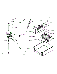 Add-On Ice Maker Assembly For Side By Sides (Ic4r / P1170102w) parts for Amana Water & Ice System IC3Q-IC3Q-ASSMBLY from AppliancePartsPros.com