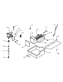 Add-On Ice Maker Assembly (Ic2 / P3647509w) parts for Amana Water & Ice System IC4R-IC4R-ASSMBLY from AppliancePartsPros.com