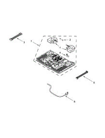 Interior Parts parts for Ikea Electric Cooktop ICI500XB01 from AppliancePartsPros.com