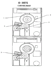 Cabinet Rear parts for International Dryer Dryer ID-30STG from AppliancePartsPros.com