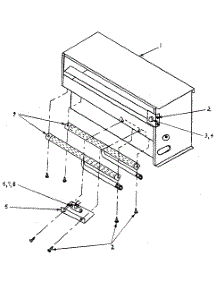 Double Burner, Box And Electrode Assys. parts for International Dryer Dryer ID51.4G from AppliancePartsPros.com
