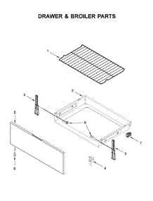 Drawer & Broiler Parts parts for Ikea Electric Range IER660GS0 from AppliancePartsPros.com
