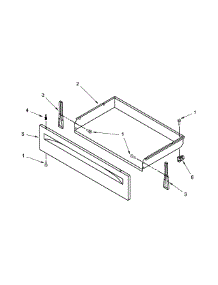 Drawer Parts parts for Ikea Electric Range IES350XW2 from AppliancePartsPros.com