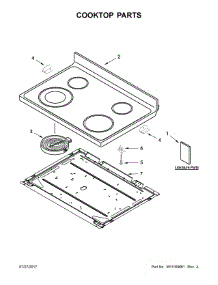 Cooktop Parts parts for Ikea Electric Range IES426AS1 from AppliancePartsPros.com