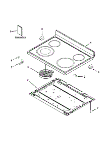 Cooktop Parts parts for Ikea Electric Range IES505DS0 from AppliancePartsPros.com