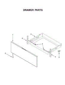 Drawer Parts parts for Ikea Electric Range IES790GS0 from AppliancePartsPros.com