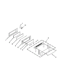 Upper Door Parts parts for Ikea Electric Range IES900DS02 from AppliancePartsPros.com