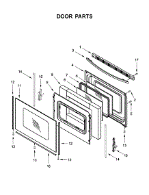 Door Parts parts for Ikea Gas Range IGR660GS0 from AppliancePartsPros.com