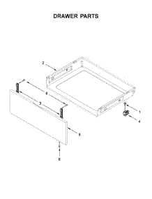 Drawer Parts parts for Ikea Gas Range IGR660GS0 from AppliancePartsPros.com