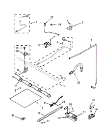 Manifold Parts parts for Ikea Gas Range IGS350BW0 from AppliancePartsPros.com