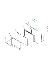 Door Parts parts for Ikea Gas Range IGS350BW0 from AppliancePartsPros.com