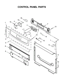 Control Panel Parts parts for Ikea Gas Range IGS426AS2 from AppliancePartsPros.com