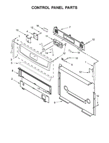 Control Panel Parts parts for Ikea Gas Range IGS426AS3 from AppliancePartsPros.com