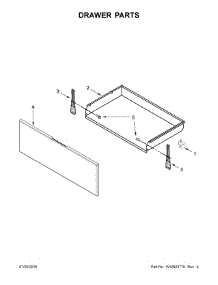 Drawer Parts parts for Ikea Gas Range IGS505DS1 from AppliancePartsPros.com