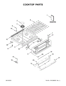Cooktop Parts parts for Ikea Gas Range IGS790GS0 from AppliancePartsPros.com