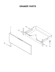 Drawer Parts parts for Ikea Gas Range IGS790GS0 from AppliancePartsPros.com