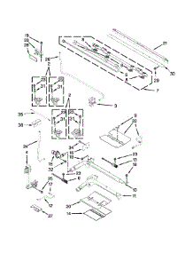 Manifold Parts parts for Ikea Gas Range IGS900DS01 from AppliancePartsPros.com