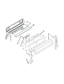 Control Panel Parts parts for Ikea Gas Range IGS900DS04 from AppliancePartsPros.com