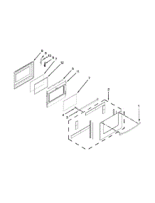 Lower Door Parts parts for Ikea Gas Range IGS900DS04 from AppliancePartsPros.com