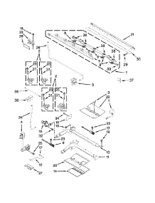 Manifold Parts parts for Ikea Gas Range IGS900DS05 from AppliancePartsPros.com