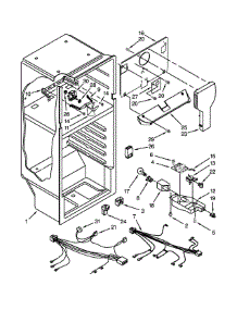 Liner Parts parts for Ikea Top-Mount Refrigerator IK8RXDGMXS02 from AppliancePartsPros.com