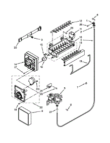 Icemaker Parts parts for Ikea Top-Mount Refrigerator IK8RXDGMXS02 from AppliancePartsPros.com