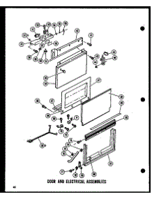 Door And Electrical Assemblies parts for Amana Water & Ice System IM5-H-P60119-1W from AppliancePartsPros.com