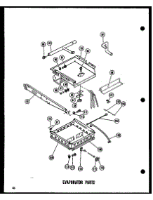 Evaporator Parts parts for Amana Water & Ice System IM5-H-P60119-1W from AppliancePartsPros.com