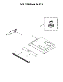 Top Venting Parts parts for Ikea Built-In Microwave IMBS104GSS00 from AppliancePartsPros.com