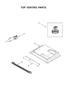 Top Venting Parts parts for Ikea Built-In Microwave IMBS104GSS01 from AppliancePartsPros.com