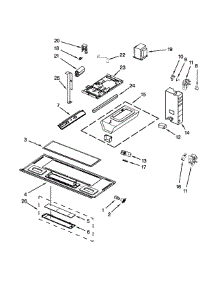 Interior And Ventilation Parts parts for Ikea Microwave/Hood Combo IMH15XVQ6 from AppliancePartsPros.com