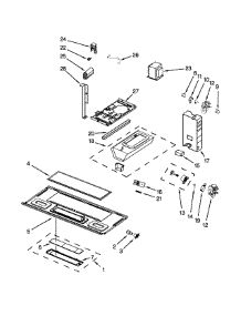 Interior And Ventilation Parts parts for Ikea Microwave/Hood Combo IMH16XWS5 from AppliancePartsPros.com