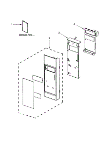 Control Panel Parts parts for Ikea Microwave/Hood Combo IMH172DS0 from AppliancePartsPros.com