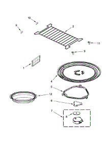 Turntable Parts parts for Ikea Microwave/Hood Combo IMH205DS0 from AppliancePartsPros.com