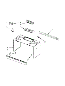Cabinet And Installation Parts parts for Ikea Microwave/Hood Combo IMH205DS0 from AppliancePartsPros.com